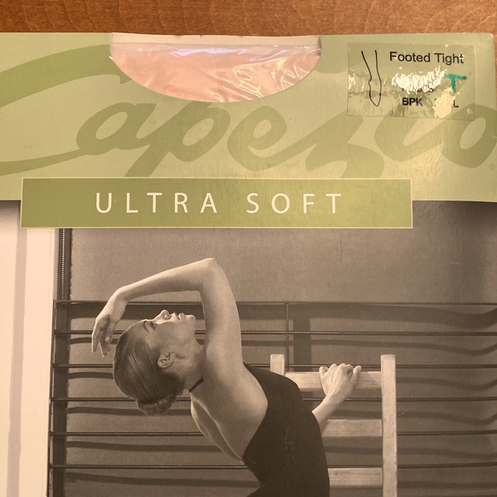 Capezio Ultra Soft Footed Tights Ballet Pink